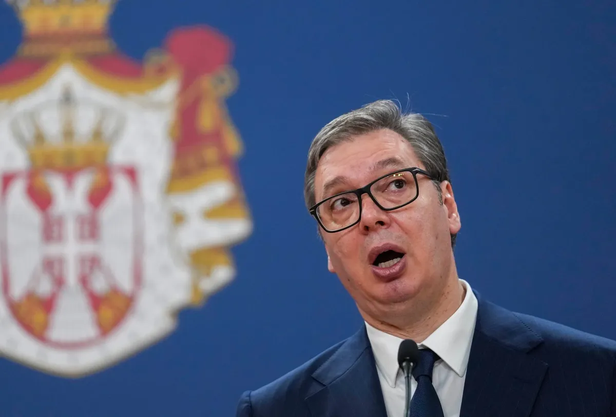 Президент Сербии Александр Вучич. Фото: AP / TASS
