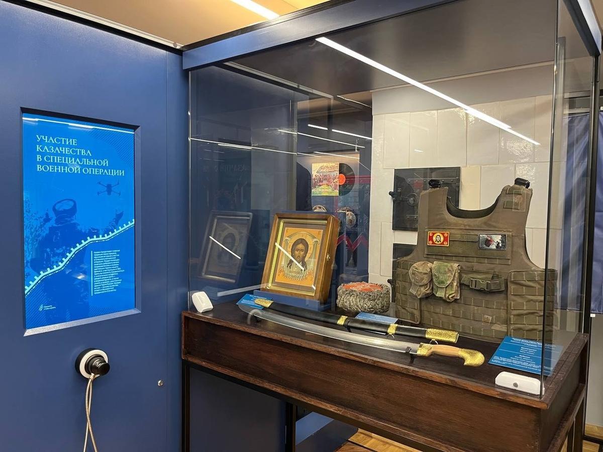 В музее казачества. Фото: Елена Панфилова / «Новая газета»