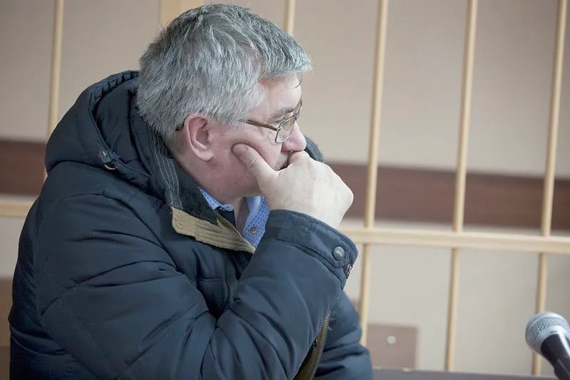 Подсудимый Костюк признал вину. Фото: Светлана Виданова / «Новая газета»