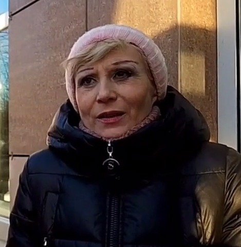 Ирина Трибунская. Скриншот с видео