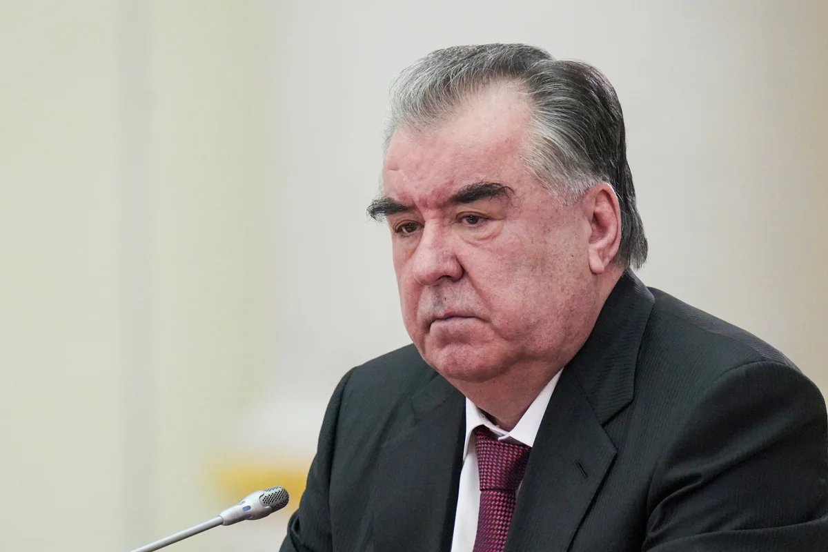 Президент Таджикистана Эмомали Рахмон. Фото: Алексей Даничев / POOL / ТАСС