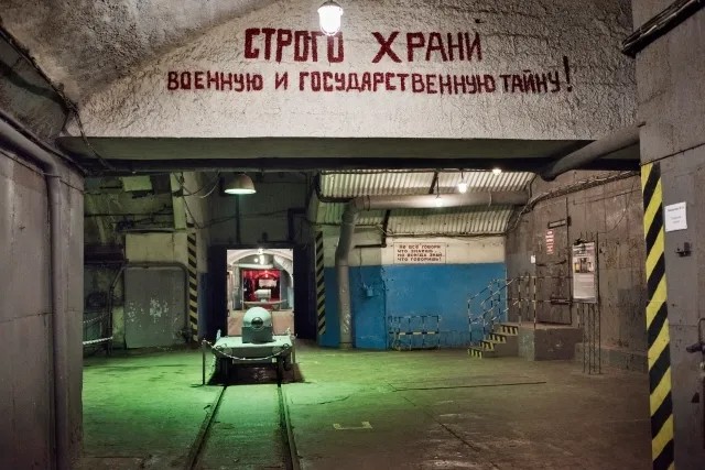 Балаклава, музей на месте бывшего командного пункта подлодок с ядерным зарядом. Фото: Юрий Козырев / «Новая газета»