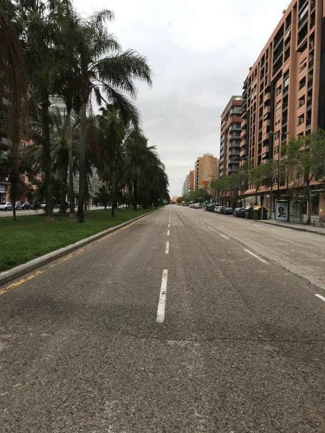 Пустые улицы в Валенсии. Фото: Александр Вишневский / «Новая»