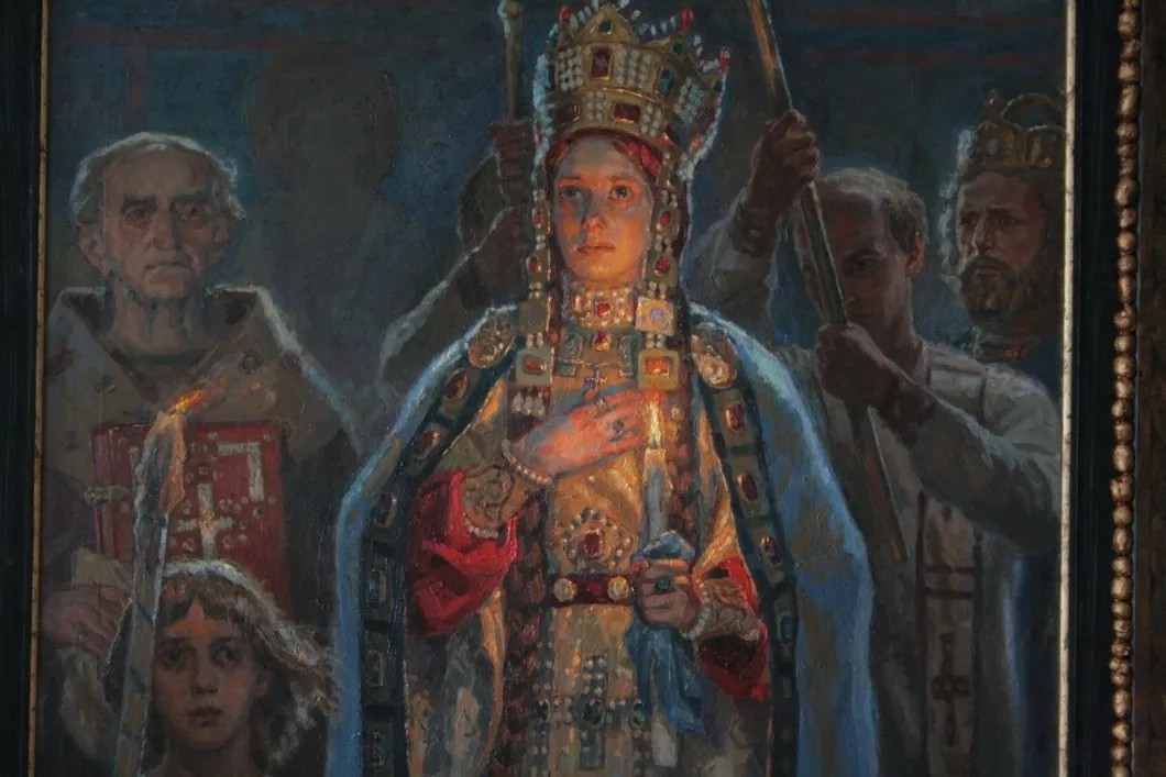 Картина «Анна Киевская — королева Франции». Автор: Илья Томилов / Wikimedia