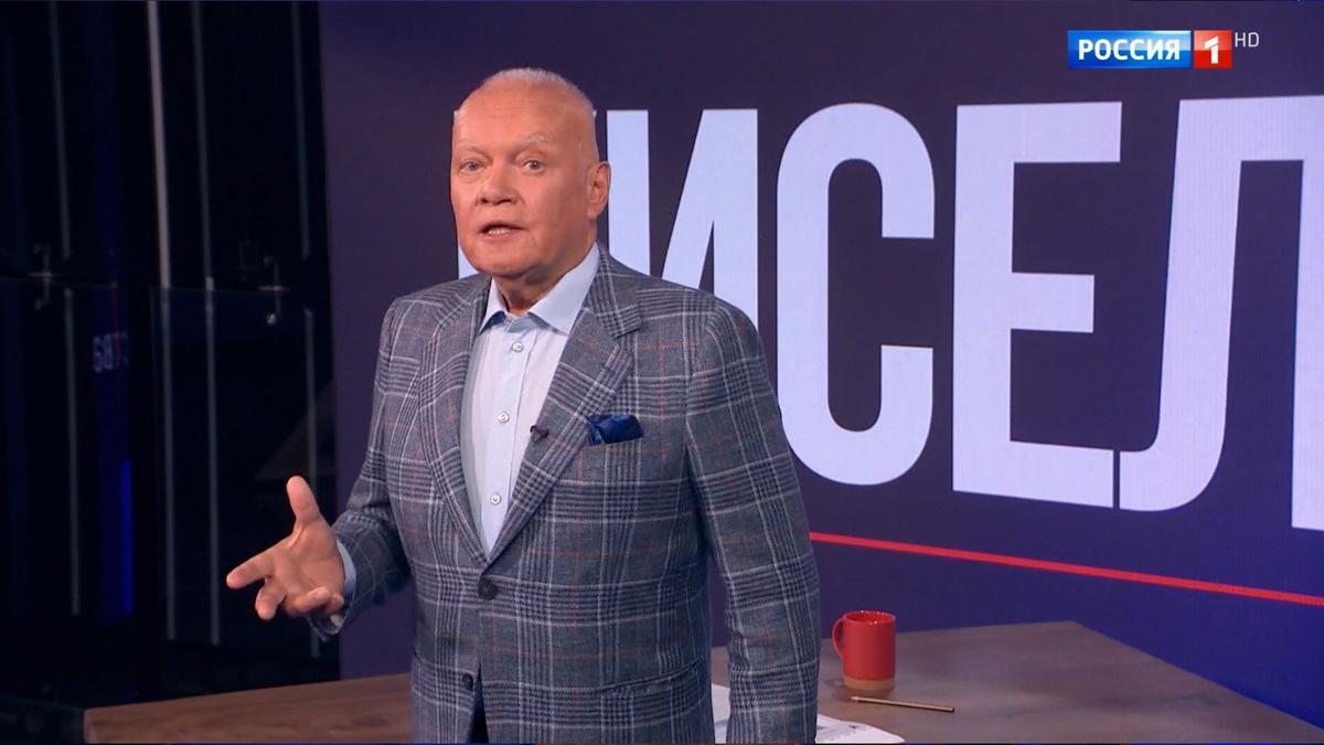 Дмитрий Киселев. Скриншот из авторской передачи