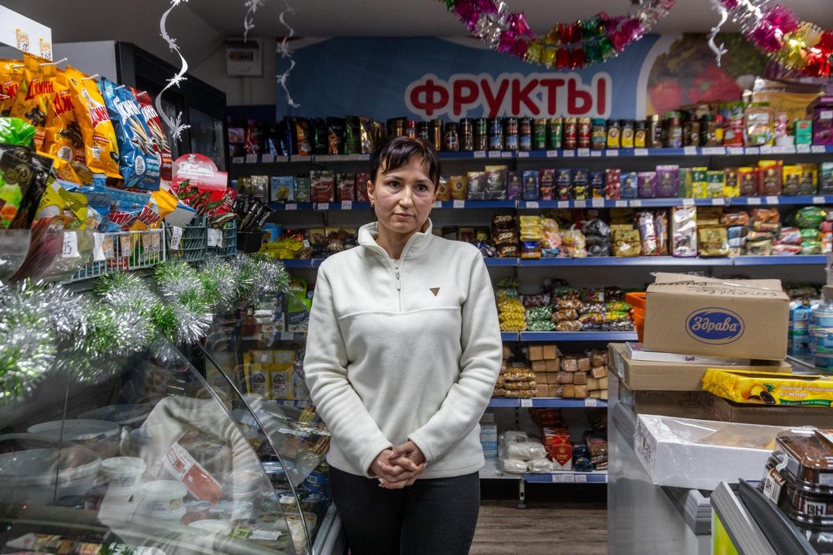 Юлия Козырева, многодетная мать. Фото: Алексей Душутин / «Новая газета»