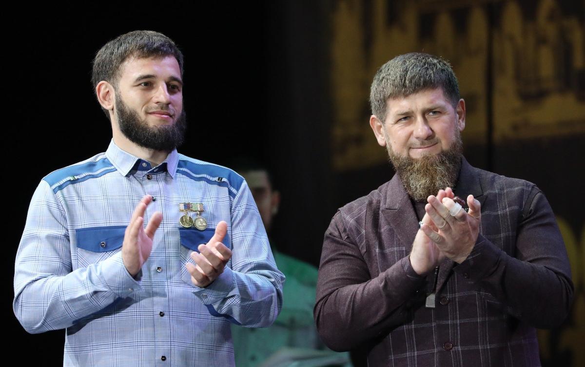 Якуб Закриев и Рамзан Кадыров. Фото: Елена Афонина / ТАСС