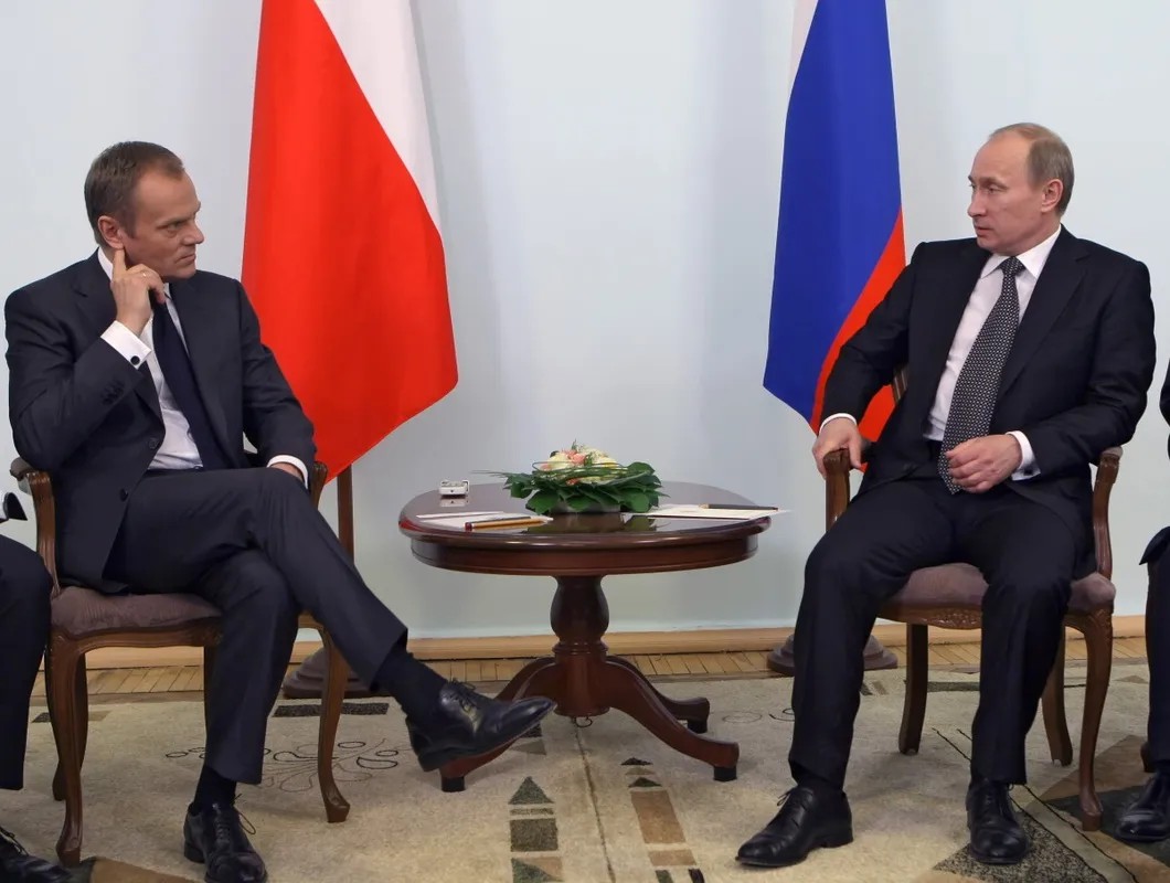 Дональд Туск и Владимир Путин. 2010 год. Фото: РИА Новости