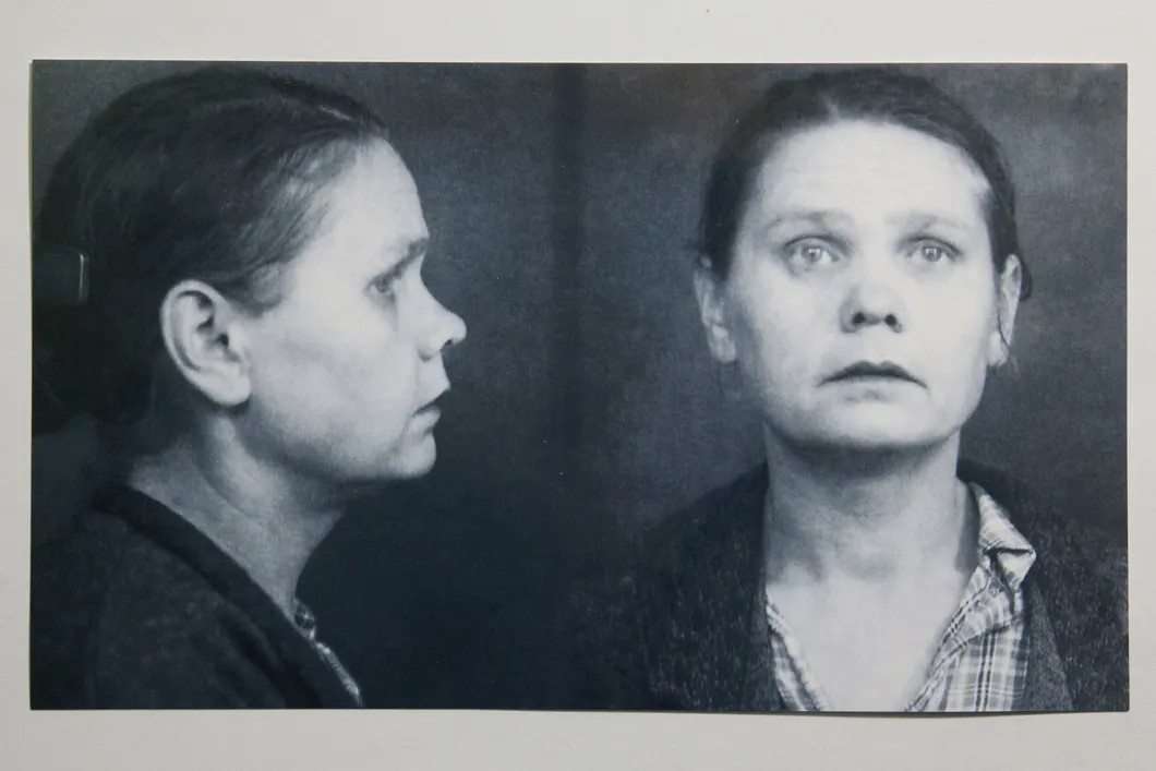 Мама Нины Александра Ивановна во время ареста. Сентябрь 1941 года. Из личного архива Н. Казариной