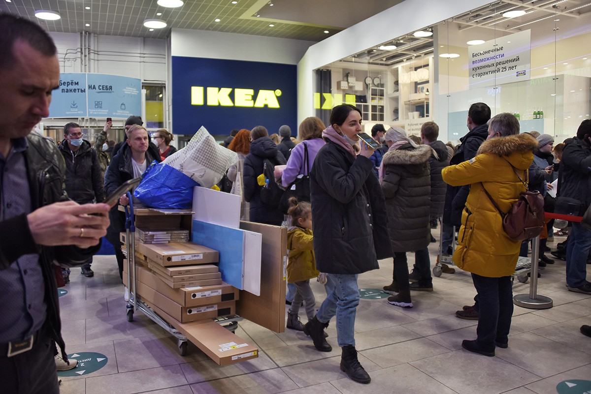 IKEA Теплый Стан. Фото: Анастасия Цицинова / «‎Новая газета»