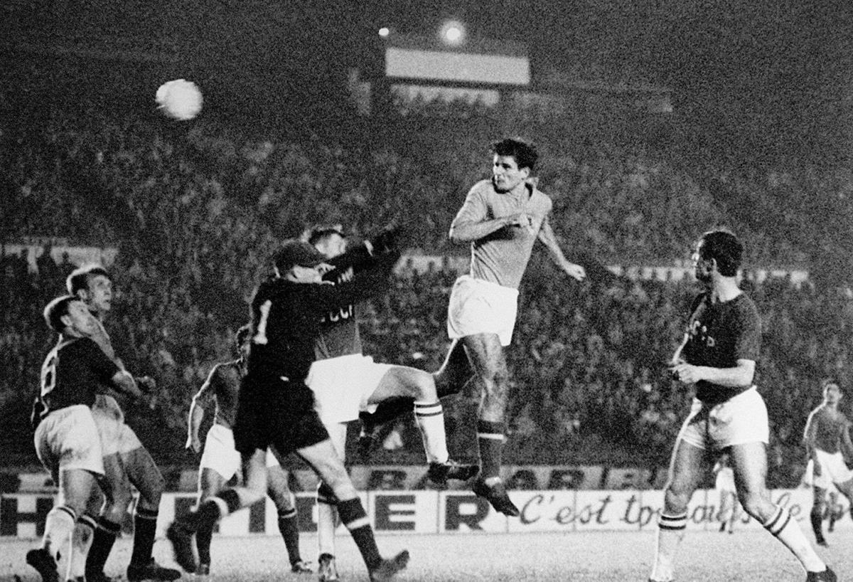 10 июля 1960 года. Финальный матч Кубка Европы в Париже. СССР — Югославия