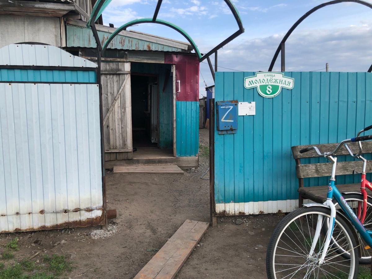 Дом Ольги Анатольевны в Гнедухине. Фото: Ирина Тумакова / «Новая газета»
