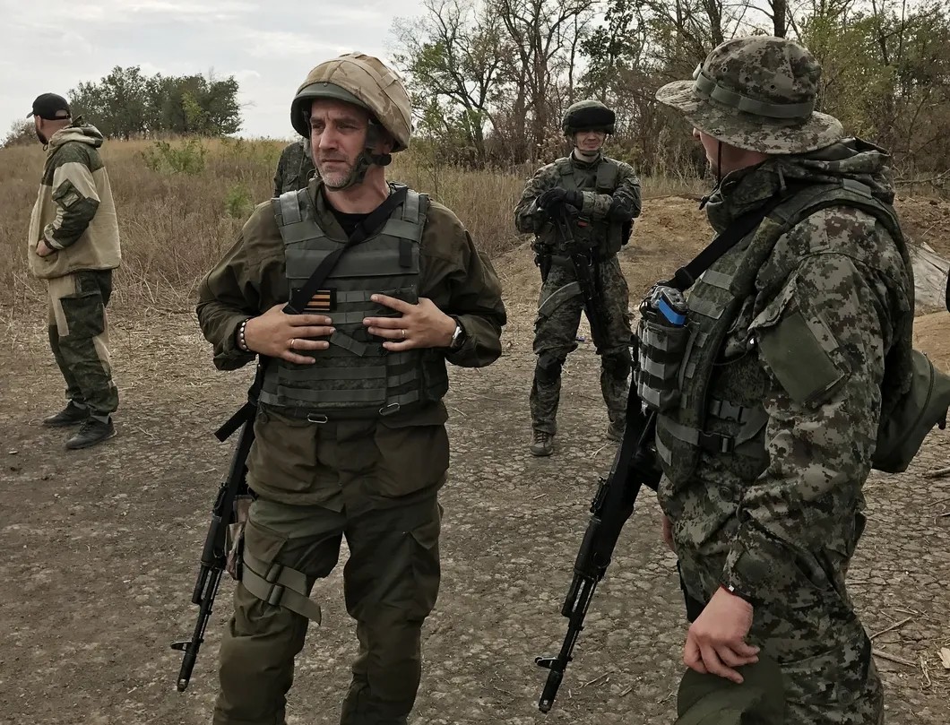 Захар Прилепин — майор вооруженных формирований непризнанной ДНР. Фото: РИА Новости