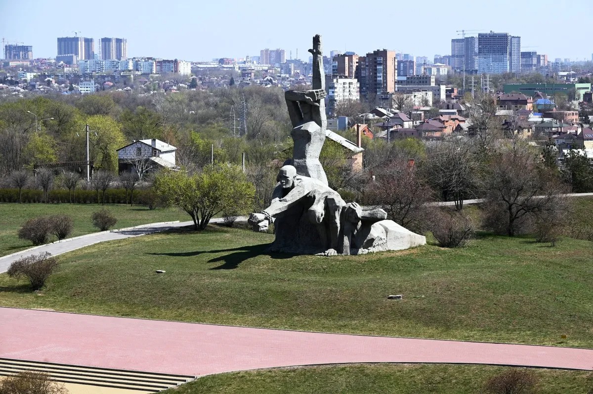 Memorial in Zmievskaya Balka near Rostov-on-Don, Russia. Photo by RIA Novosti