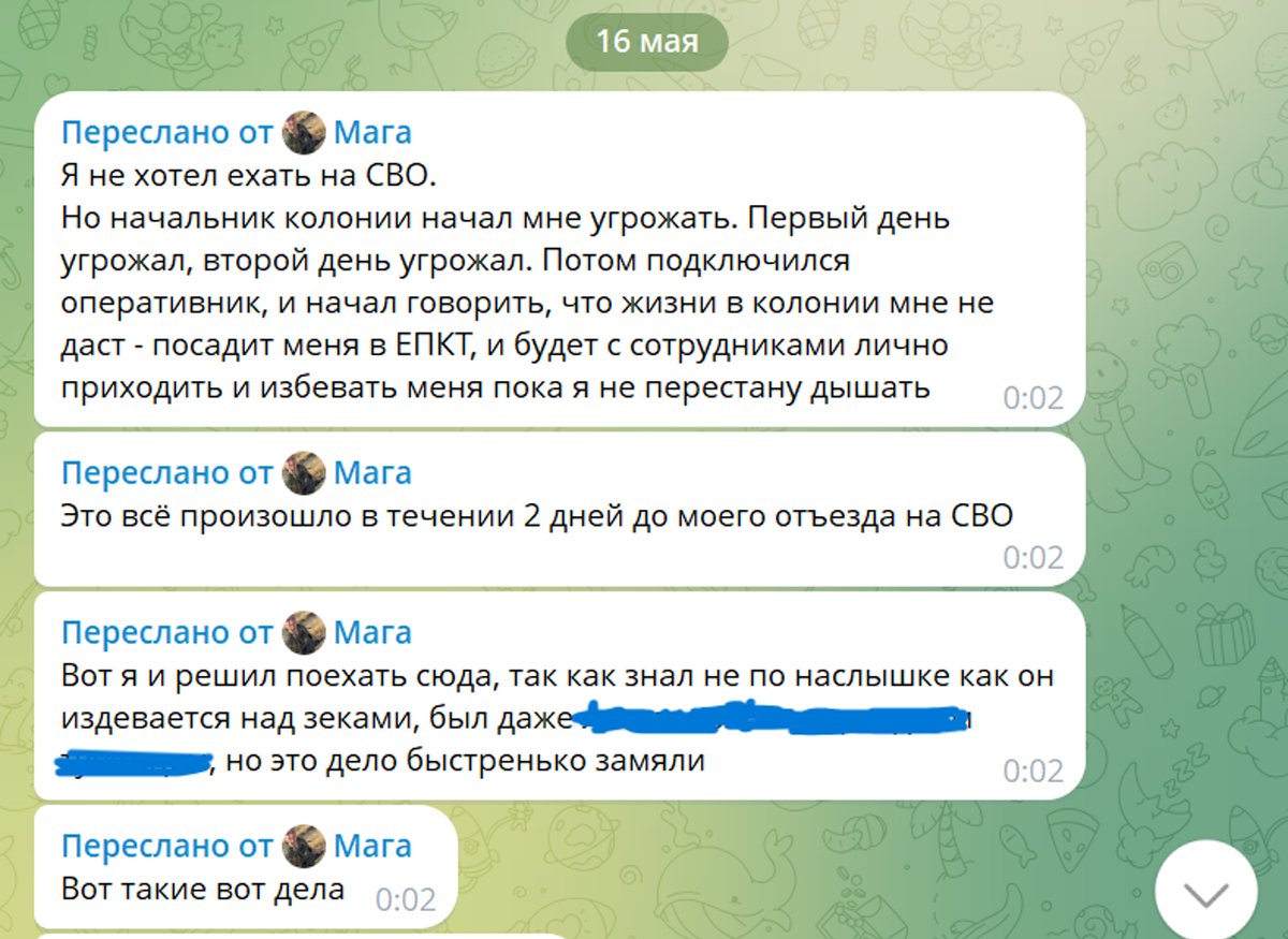 Переписка в мессенджере. Мага — и позывной Евгения Магницкого, и имя в телеграме