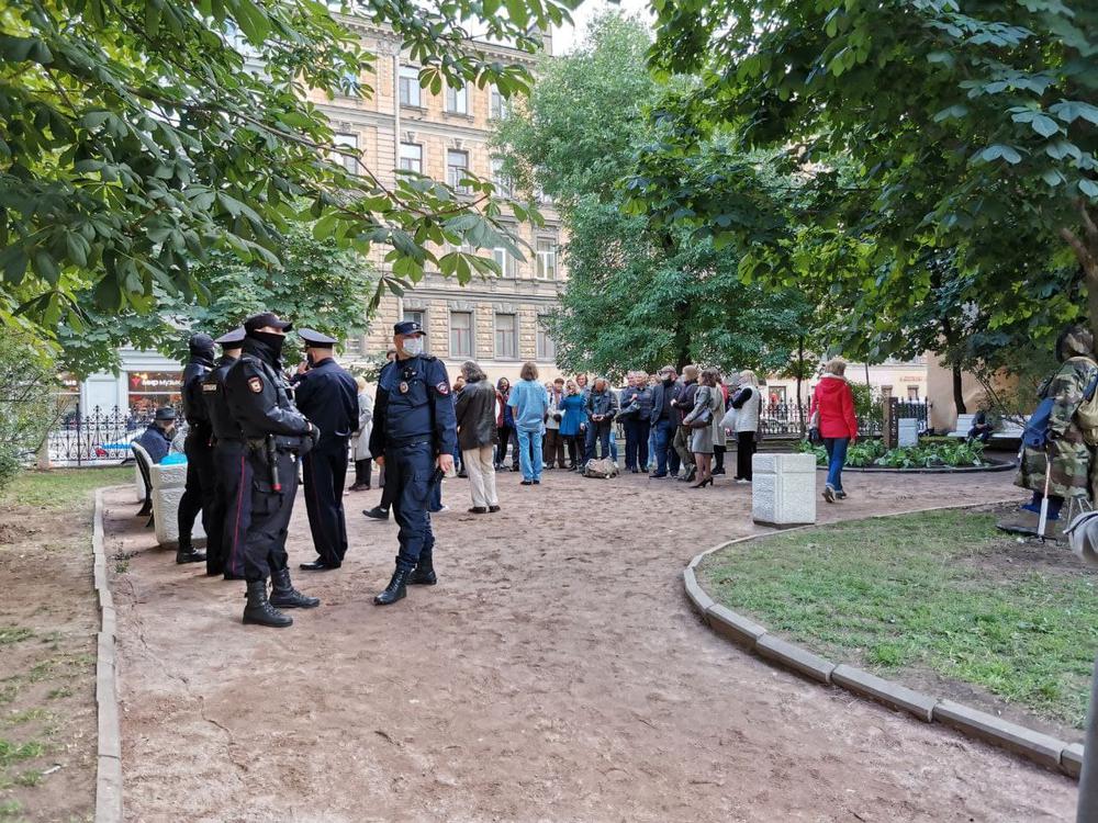 Полиция на мероприятии. Фото: пресс-служба МО «Владимирский округ»