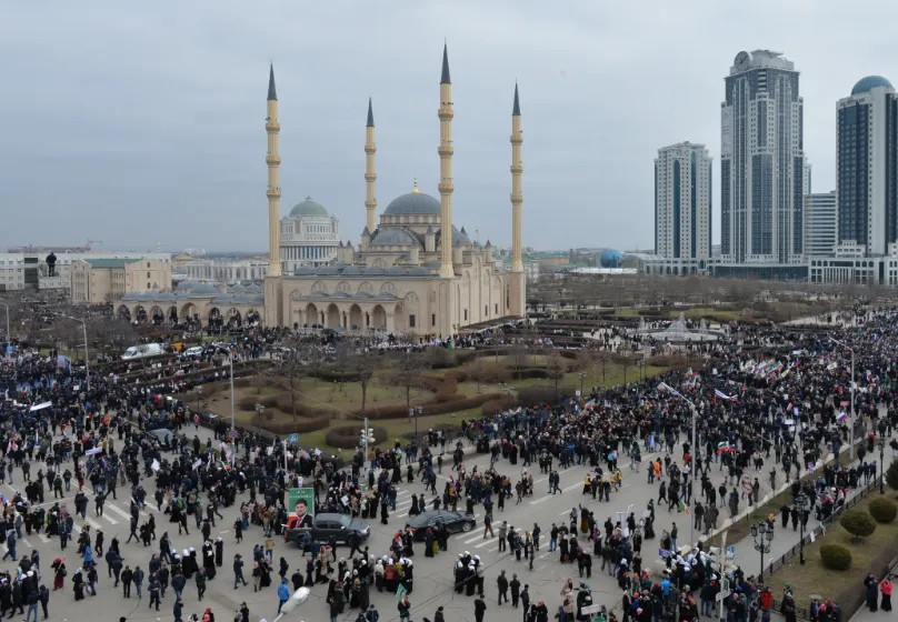 Митинг в поддержку Кадырова в Грозном. Фото: РИА Новости