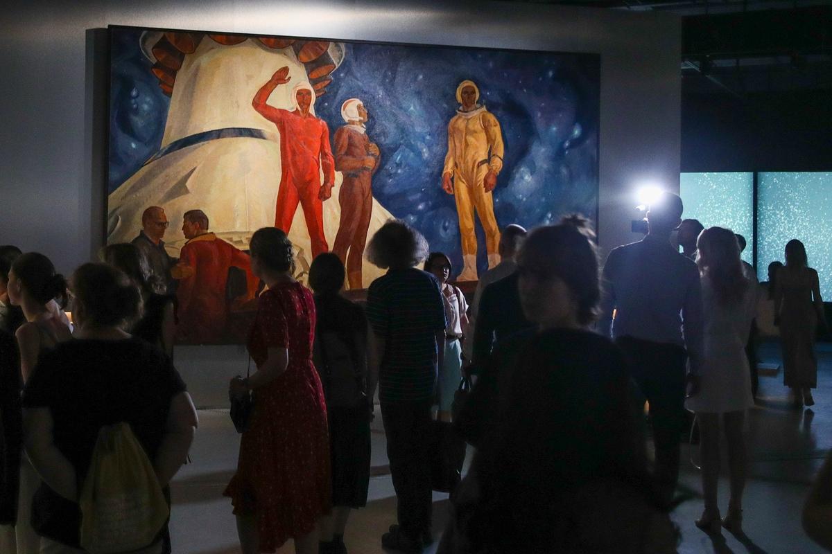 Открытие выставки «Энергия мечты» в Москве. Фото: Алена Бжахова / ТАСС