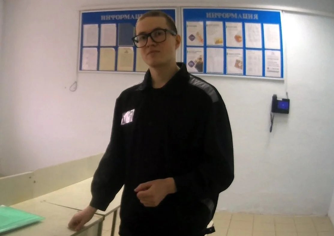 Виктор Филинков. Скриншот видеозаписи, предоставленной ИК-1 в суд