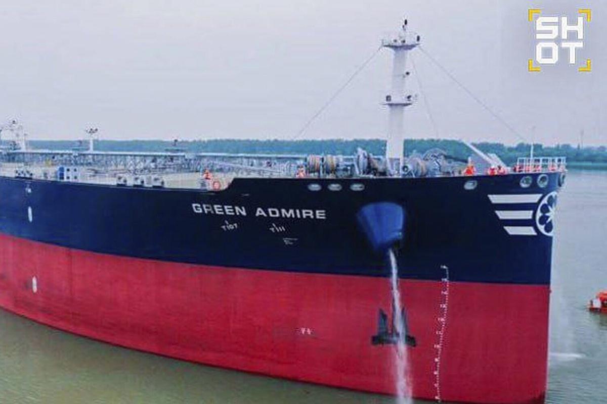 Танкер Green Admire. Фото: телеграм-канал «SHOT»