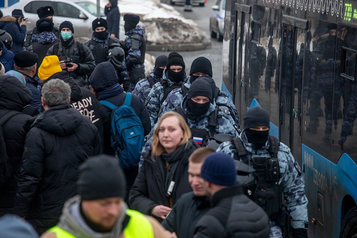 Похороны Алексея Навального. Фото: Алексей Душутин / «Новая газета»