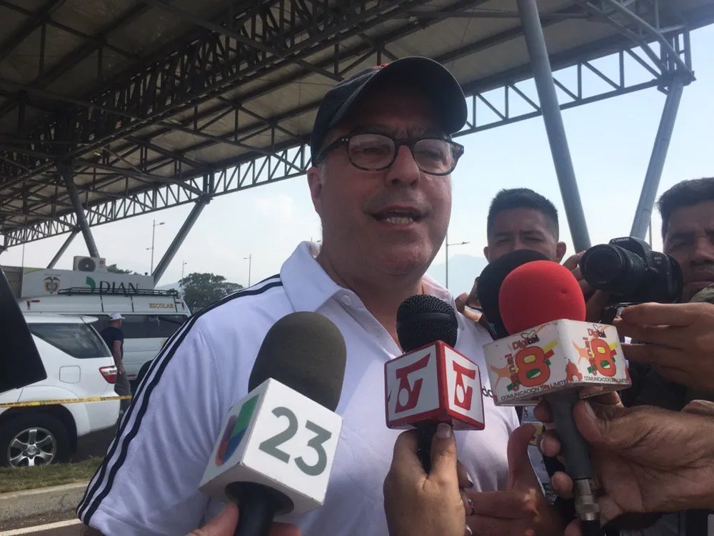 Хулио Борхес, предшественник Гуайдо на посту спикера Национальной ассамблеи Венесуэлы. Вынужден был бежать из страны в 2018 году. Фото: Елена Костюченко / «Новая газета»