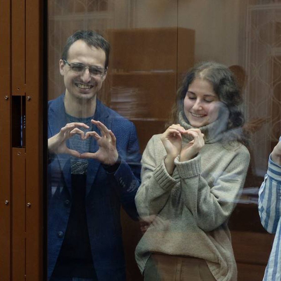 Ян Ксенжепольский и Аня Архипова. Фото: соцсети