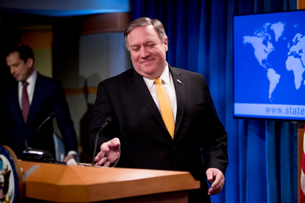 Госсекретарь США Майк Помпео объявил о приостановке участия США в договоре о РСМД. Фото: AP / ТАСС