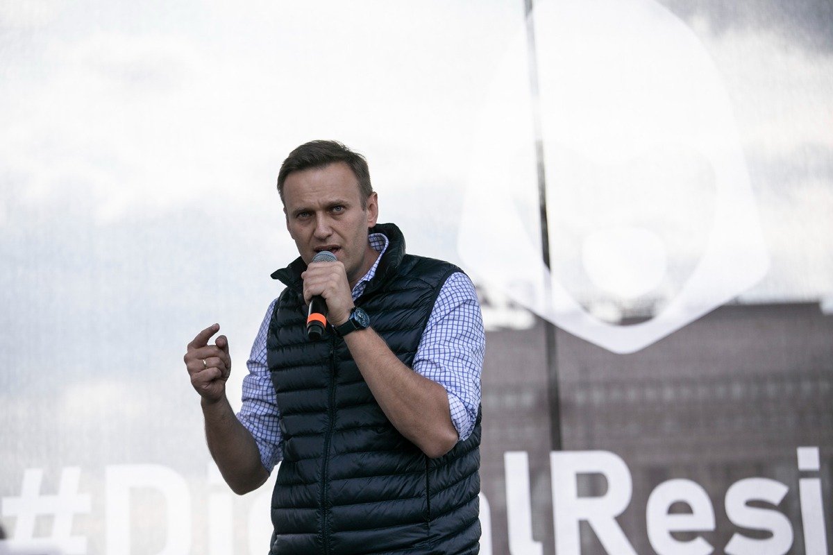 Алексей Навальный. Фото: Влад Докшин / «Новая газета»
