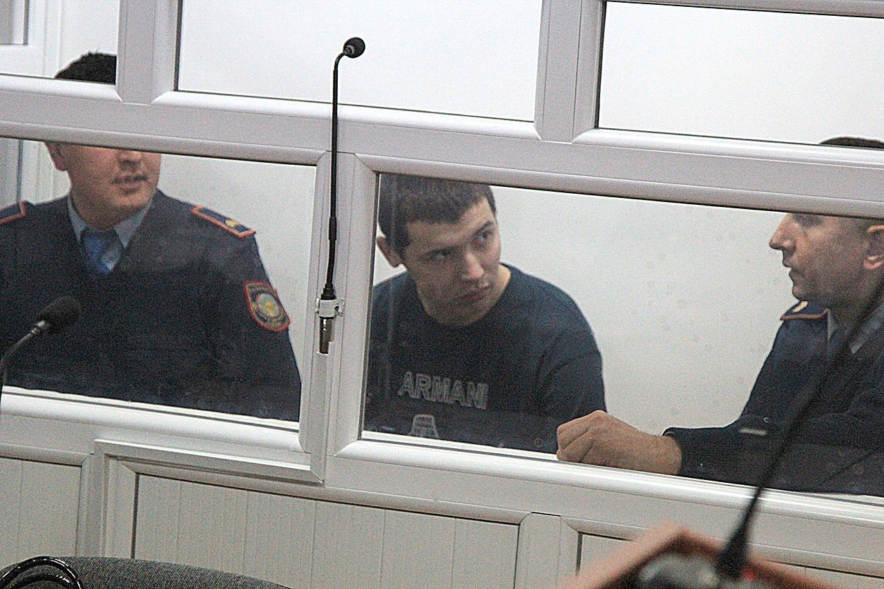 Рядовой Владислав Челах в суде, декабрь 2012 года. Фото: wikimedia