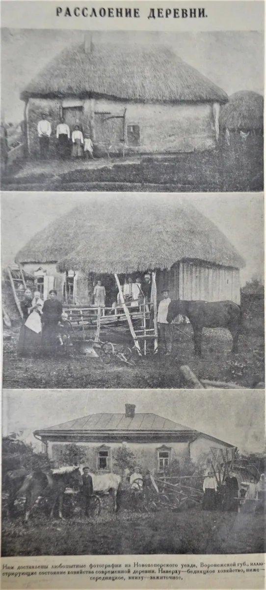 Расслоение деревни на бедняков, середняков и кулаков. Опубликовано в журнале «Прожектор» в мае 1926 года