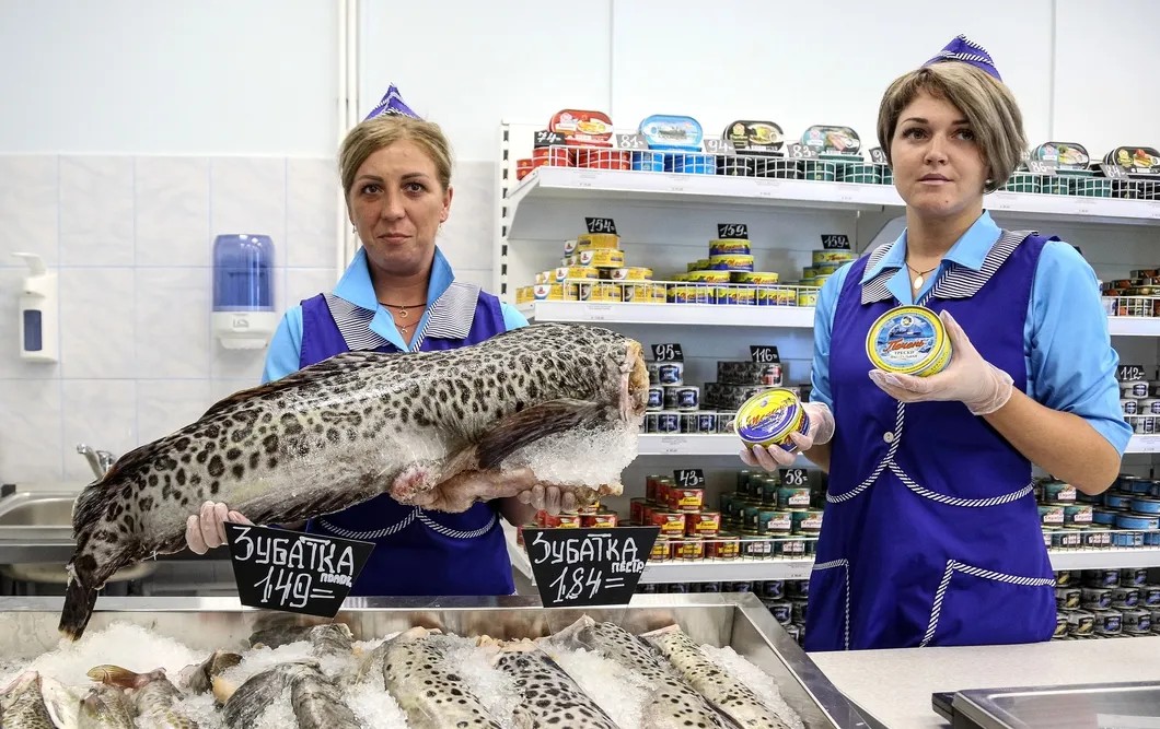 Рыбный магазин в Мурманске. Фото: РИА Новости