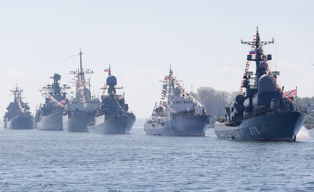 Корабли на территории военно-морской базы в Балтийске. Фото: Виталий Невар / ТАСС