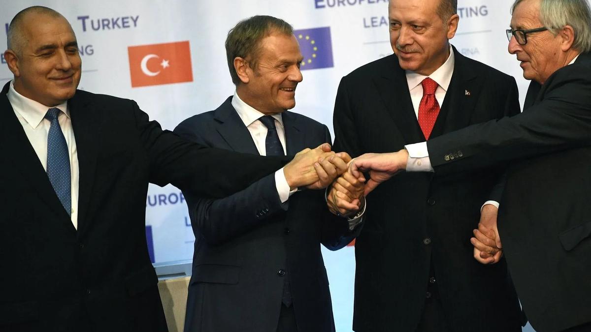 Европа поговорила с Турцией
