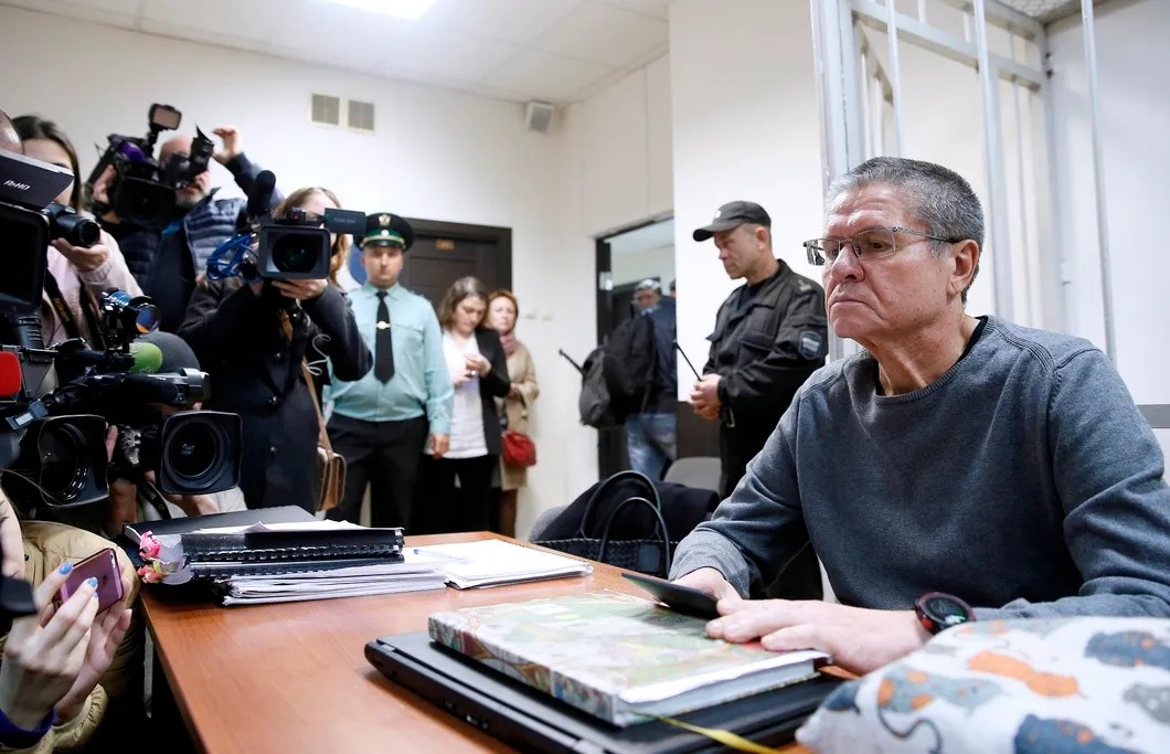 Алексей Улюкаев в суде 12 октября. Фото: ТАСС