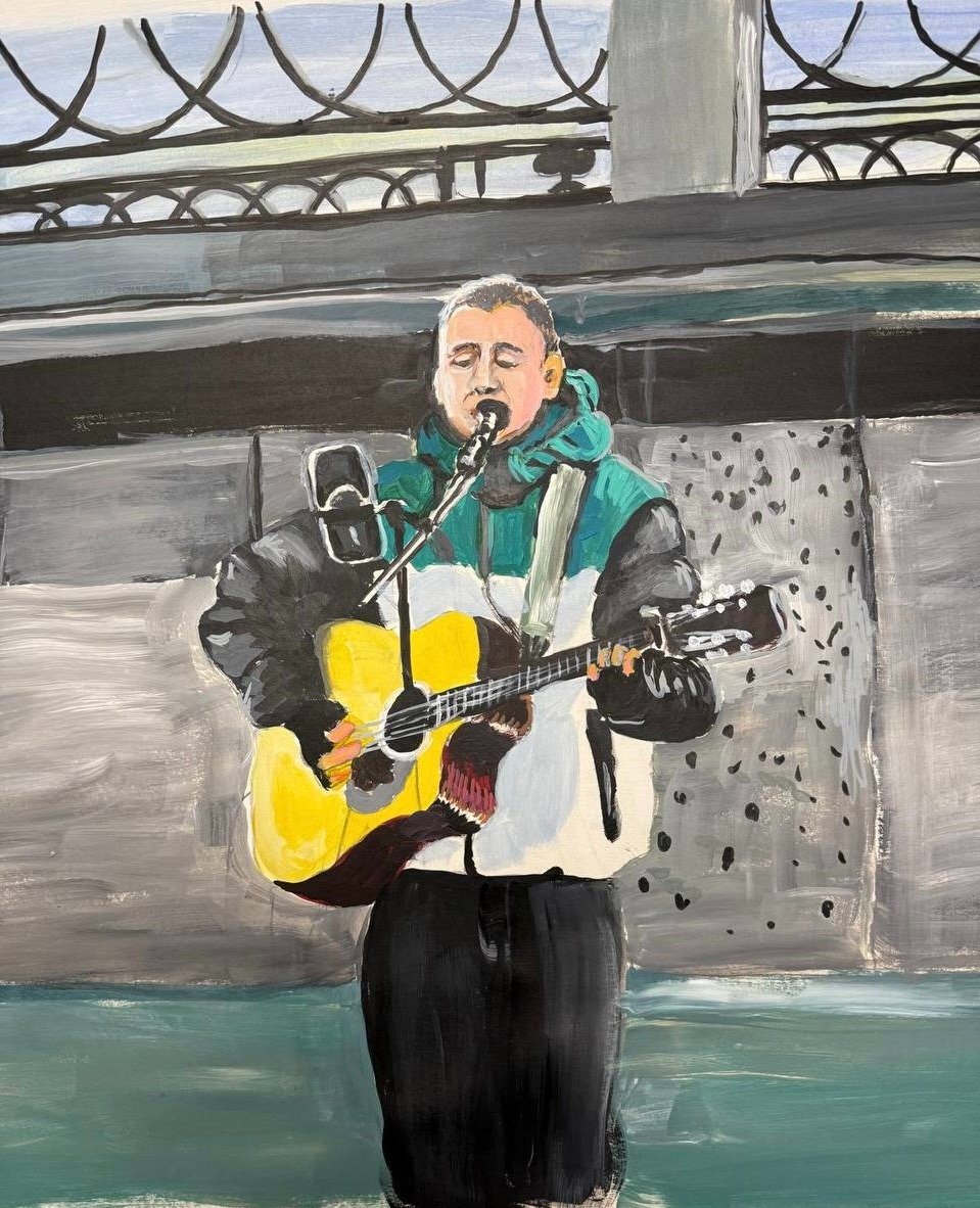 Женя Радость. Автор портрета Елена Парий