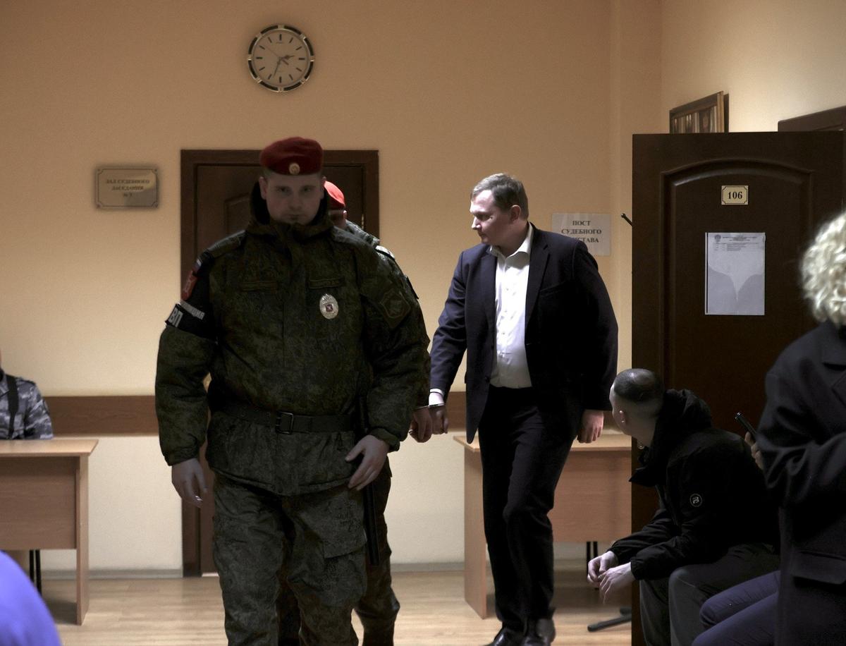 Полковник Семенов в суде. Фото: Василий Дизель