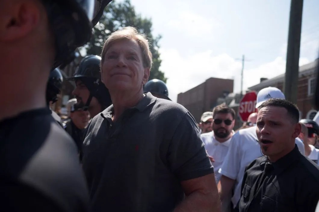 Дэвид Дюк 12 августа тоже был на митинге в Шарлотсвилле. Фото: Reuters