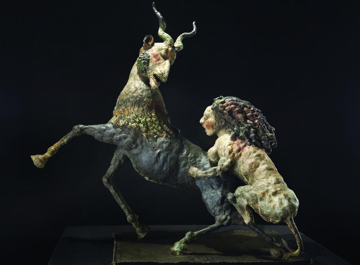Hunting, 2009, Bronze, 32x38x18. Фото: Hayk Adamyan
