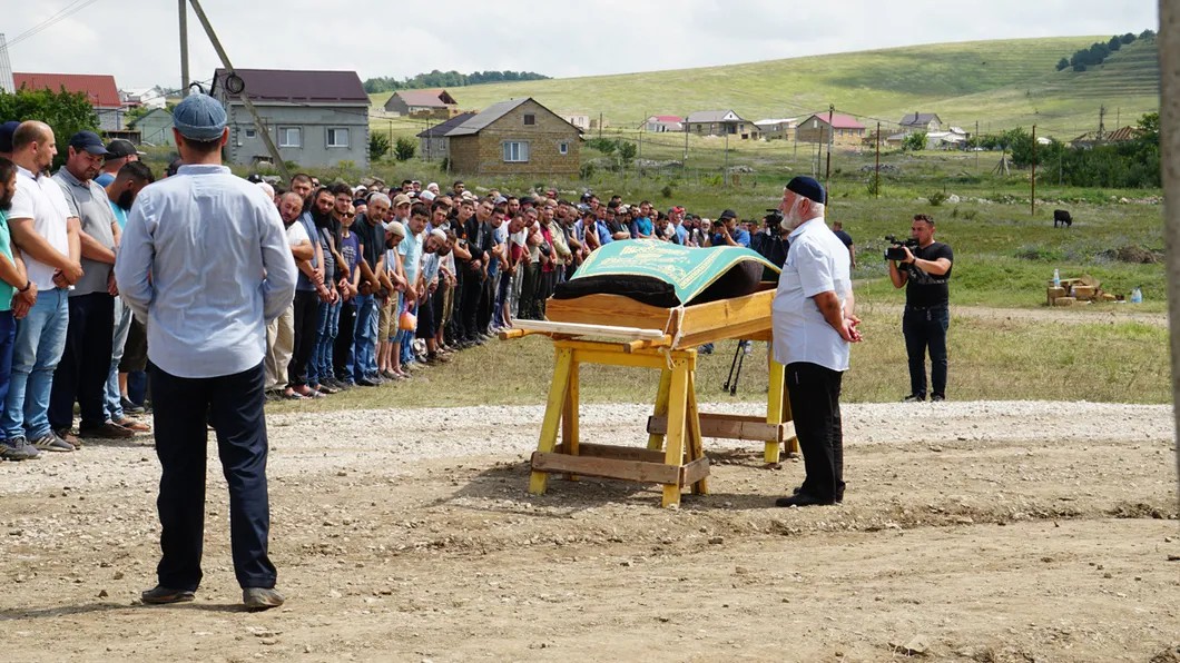 Похороны Мусы Сулейманова. Фото: «Крымская солидарность»