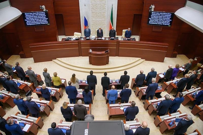 Пятое заседание Государственного Совета Республики Татарстан. Фото: Артемий Шуматов / Коммерсантъ