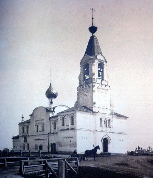 Николо-Тропинский храм. Фото начала XX века