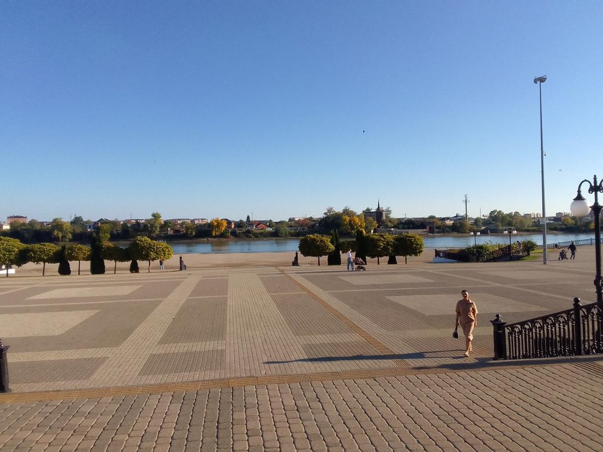 Набережная реки Кубань. Фото: Яна Антонова