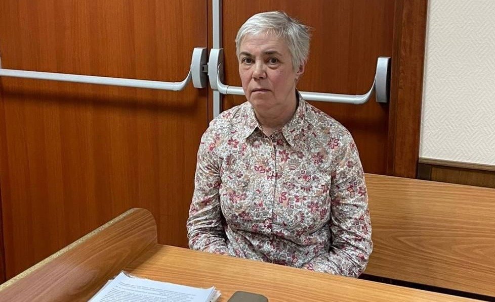 Надежда Буянова в суде. Фото из открытых источников