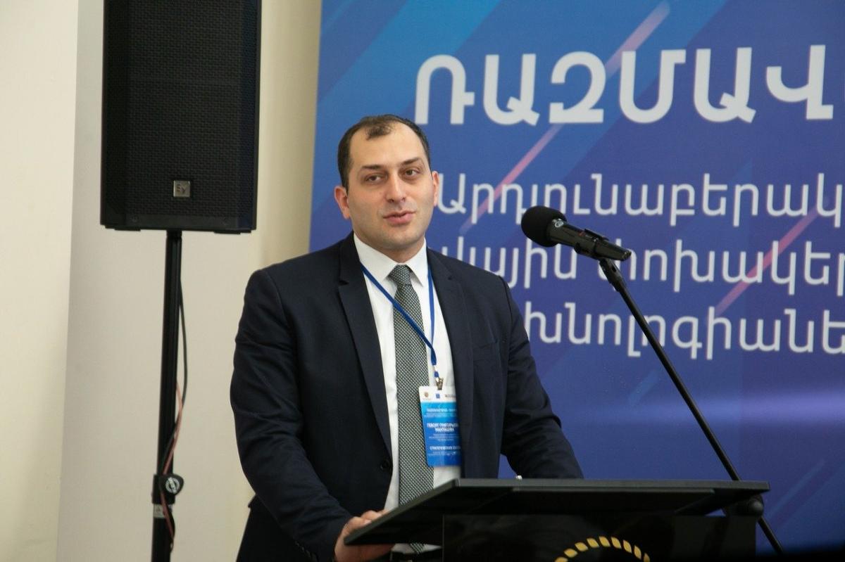 Геворг Манташян Фото: hightech.gov.am