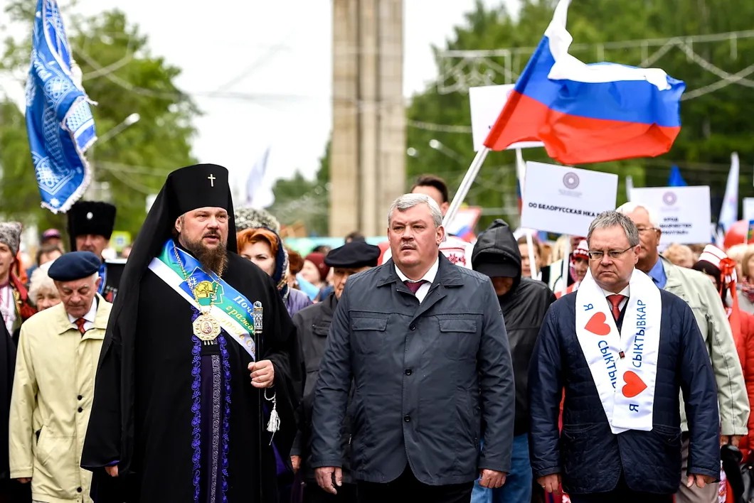 Празднование Дня России в Сыктывкаре, 2019 год. Фото: Сергей Паршуков / ТАСС