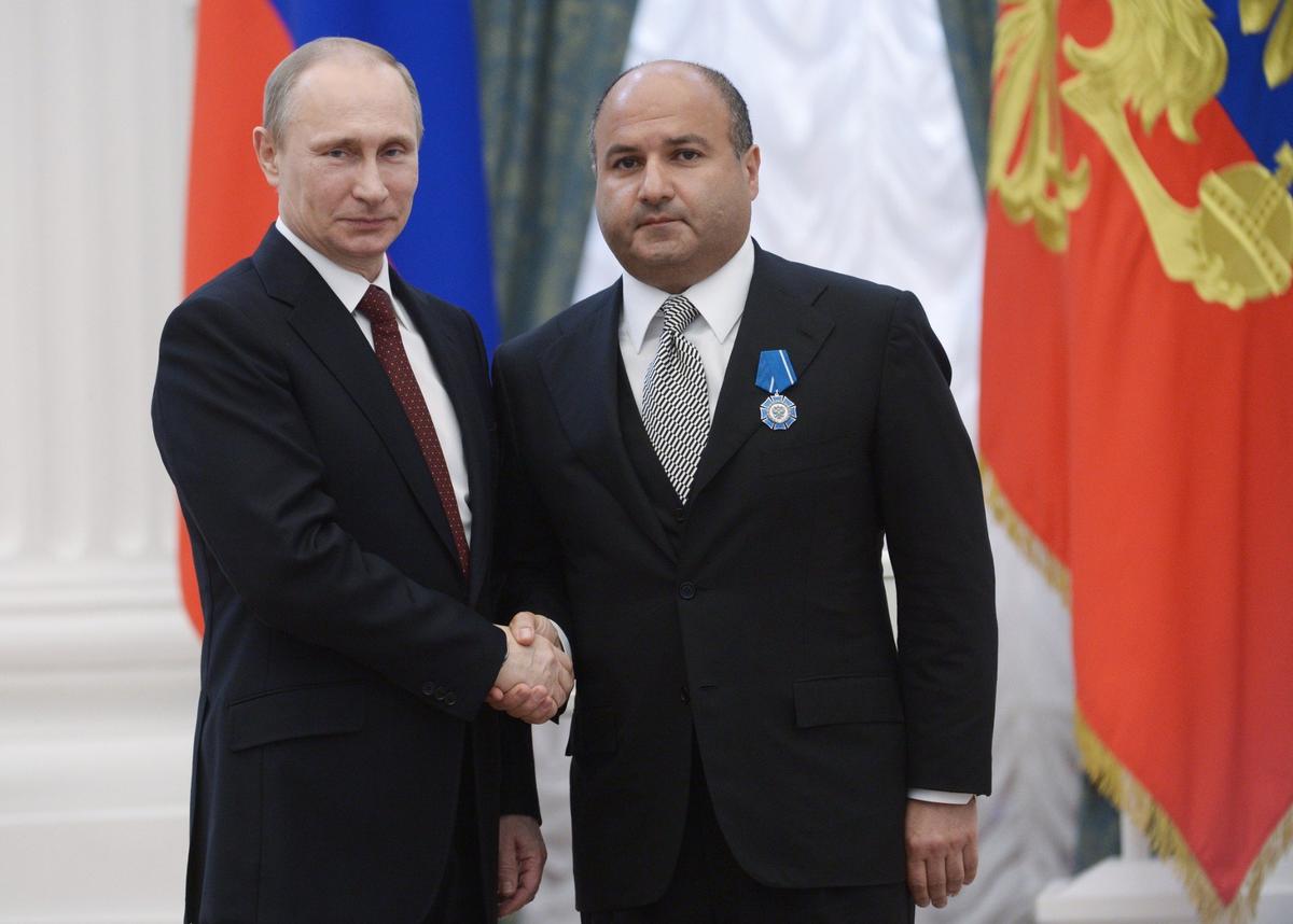 Владимир Путин и Георгий Беджамов в Кремле, 2014 год. Фото: ИТАР-ТАСС / Алексей Никольский