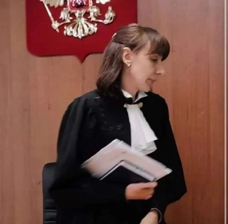 Судья Мария Козьякова. Скриншот