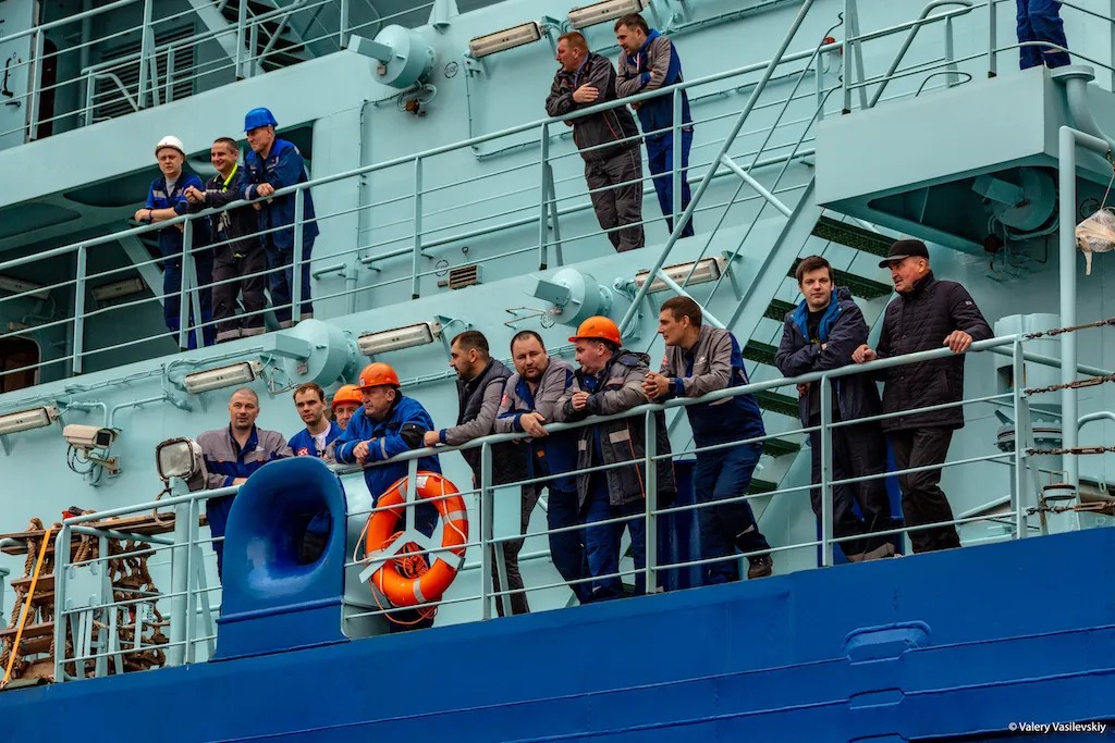 Балтийцы отправляются в Арктику. Фото: Валерий Василевский