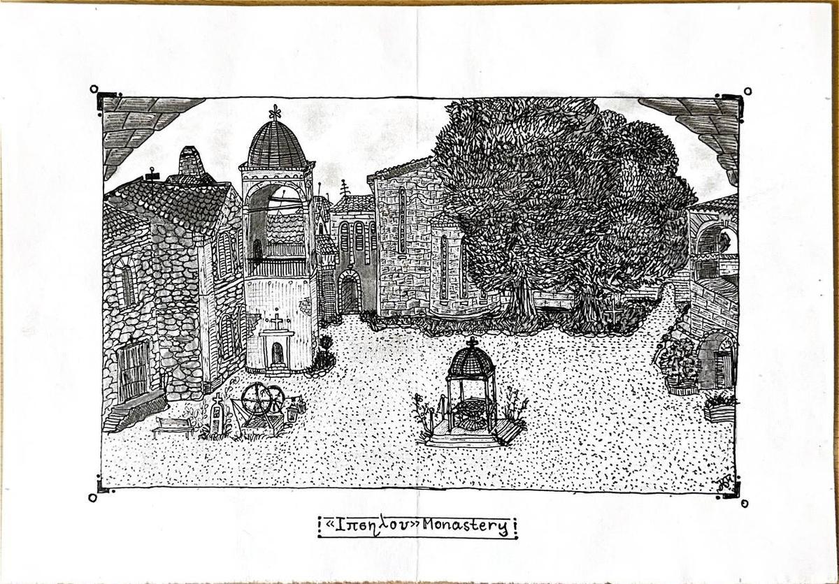 Графика Никиты Иванковича, сделано в СИЗО